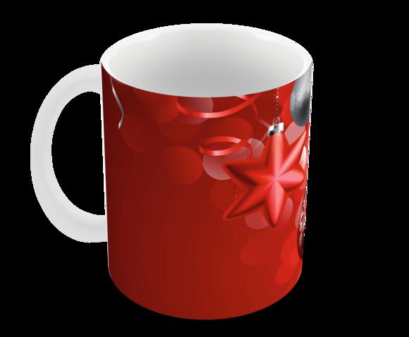 Caneca Polímero Feliz Natal Personalizada