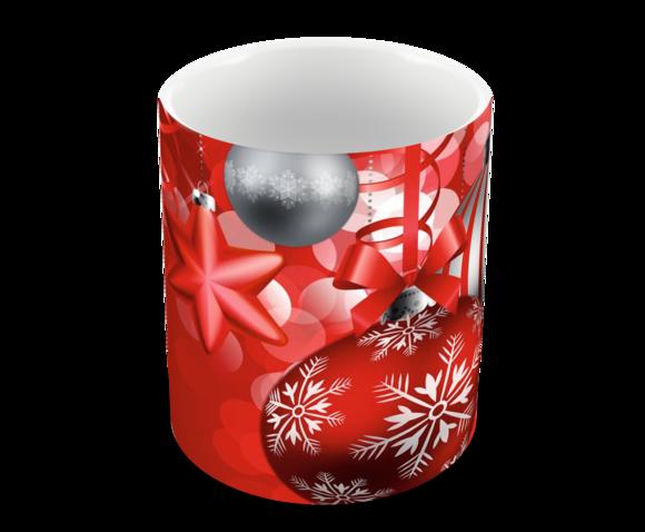 Caneca Polímero Feliz Natal Personalizada