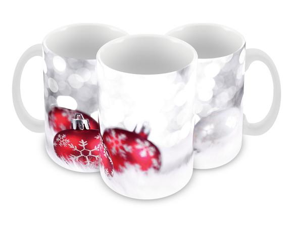 Caneca Polímero Feliz Natal Personalizada
