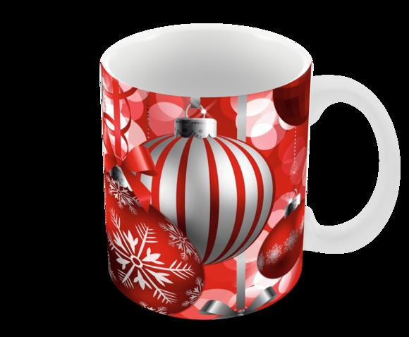 Caneca Polímero Feliz Natal Personalizada