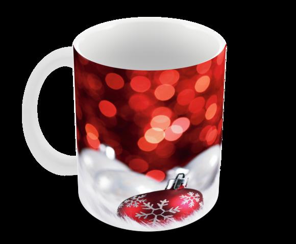 Caneca Polímero Feliz Natal Personalizada