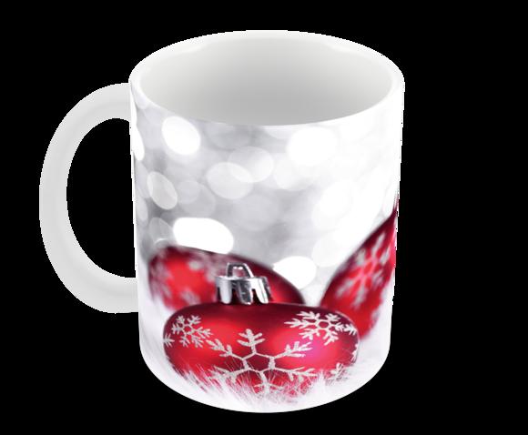 Caneca Polímero Feliz Natal Personalizada