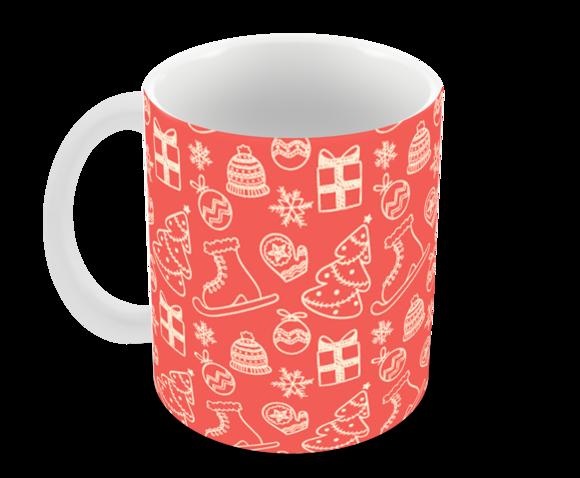 Caneca Polímero Feliz Natal Personalizada