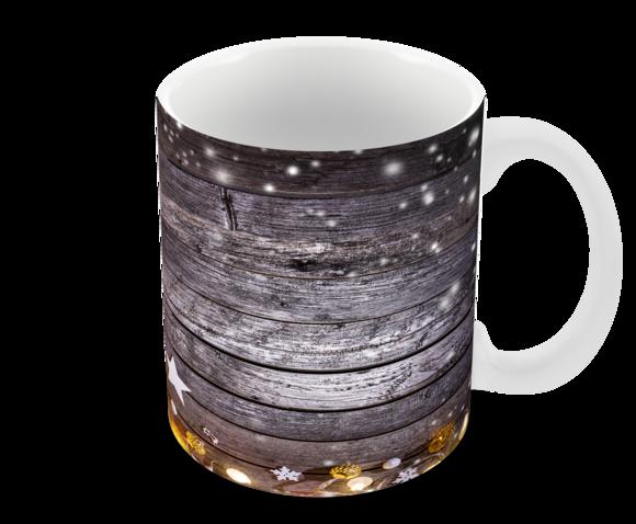 Caneca Polímero Feliz Natal Personalizada