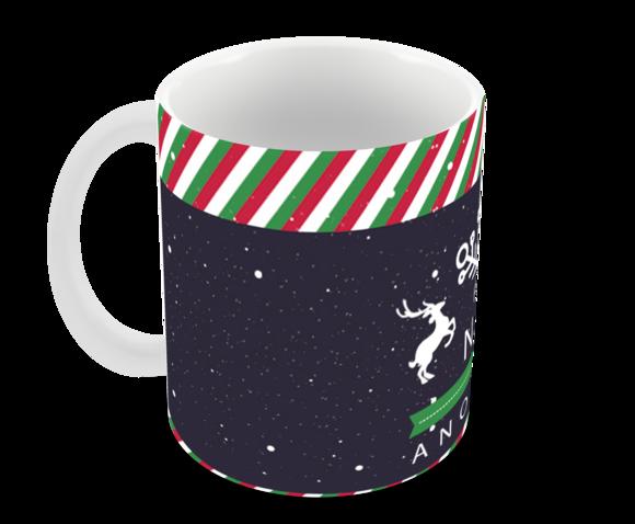 Caneca Polímero Feliz Natal Personalizada
