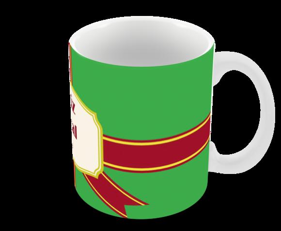 Caneca Polímero Feliz Natal Personalizada