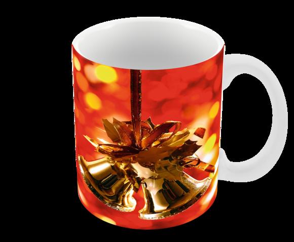 Caneca Polímero Feliz Natal Personalizada