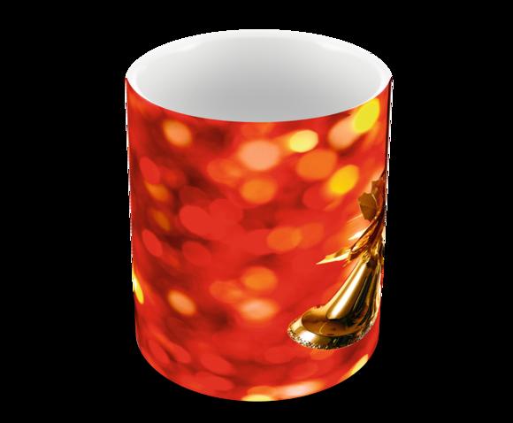 Caneca Polímero Feliz Natal Personalizada