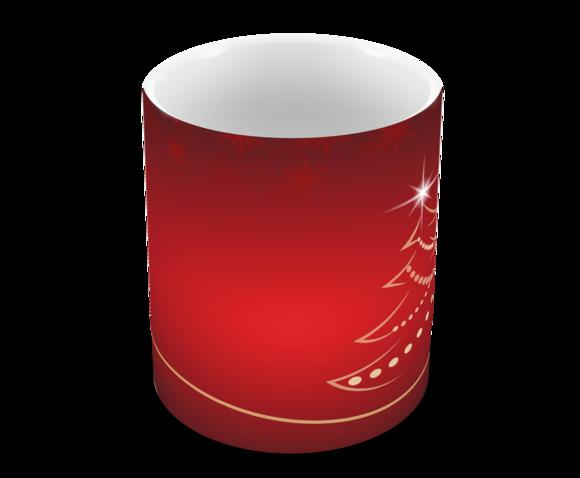 Caneca Polímero Feliz Natal Personalizada