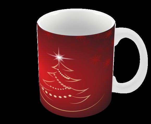 Caneca Polímero Feliz Natal Personalizada
