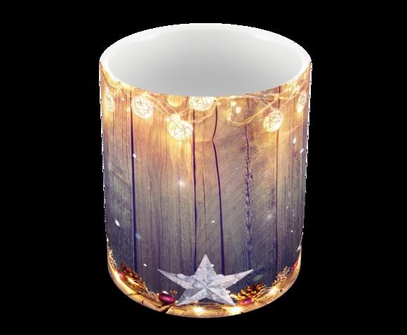 Caneca Polímero Feliz Natal Personalizada