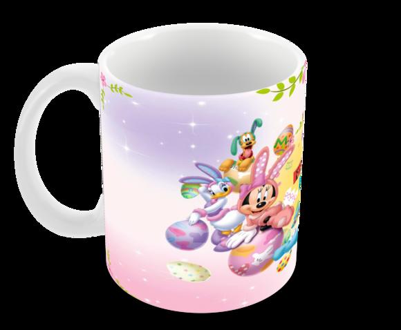 Caneca Polímero Feliz Páscoa Personalizada