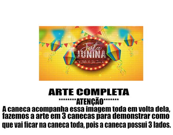 Caneca Polímero Festa Junina Personalizada