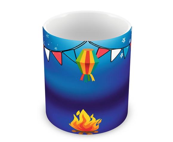 Caneca Polímero Festa Junina Personalizada