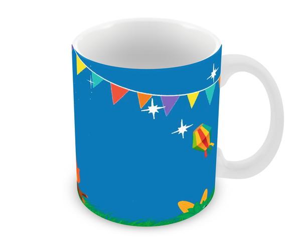 Caneca Polímero Festa Junina Personalizada