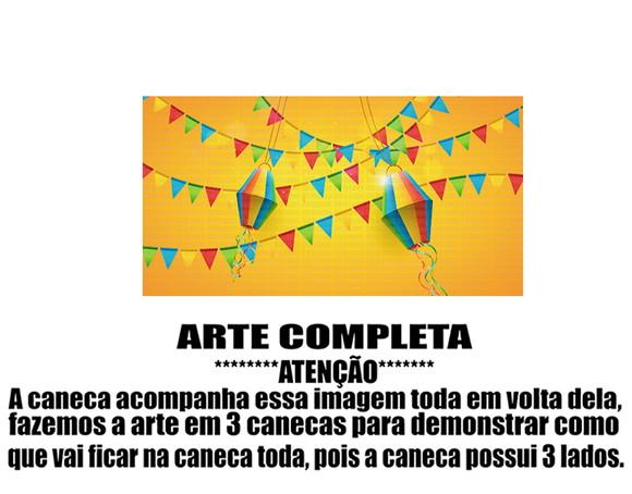Caneca Polímero Festa Junina Personalizada