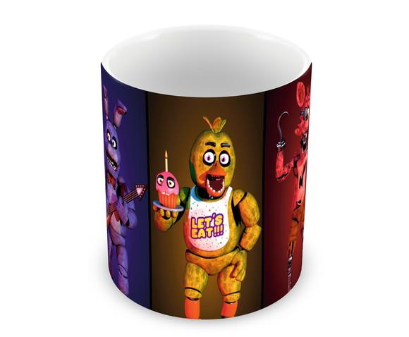Caneca Polímero Five Nights At Freddys Personalizada