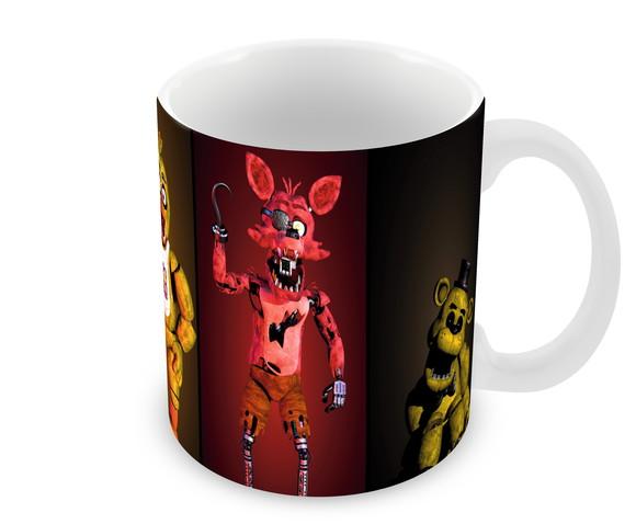Caneca Polímero Five Nights At Freddys Personalizada