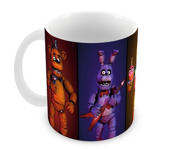 Caneca Polímero Five Nights At Freddys Personalizada