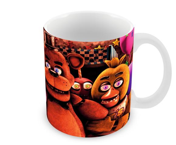 Caneca Polímero Five Nights At Freddys Personalizada