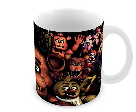 Caneca Polímero Five Nights At Freddys Personalizada