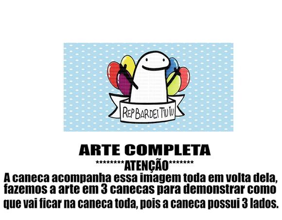 Caneca Polímero Flork Aniversário Personalizada