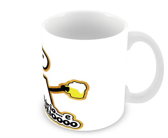 Caneca Polímero Flork Aniversário Personalizada