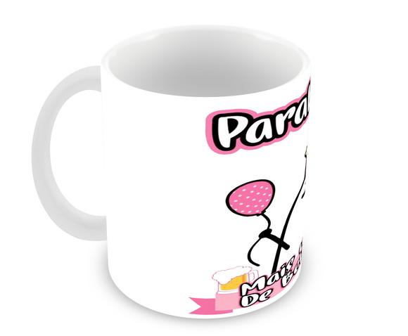 Caneca Polímero Flork Aniversário Personalizada