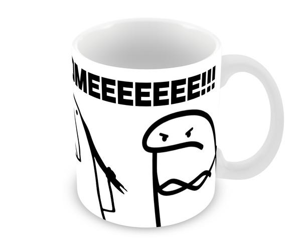 Caneca Polímero Flork Eu To com Fome Personalizada