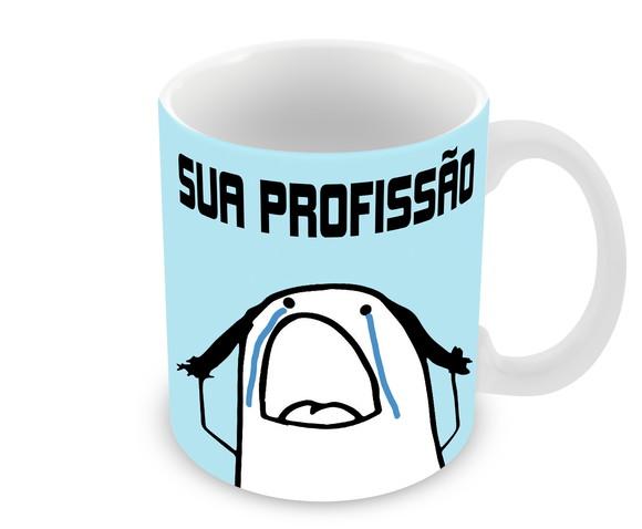Caneca Polímero Flork Profissão Personalizada
