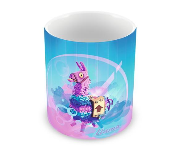 Caneca Polímero Fortnite Llama Personalizada