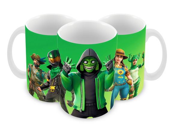 Caneca Polímero Fortnite Personalizada