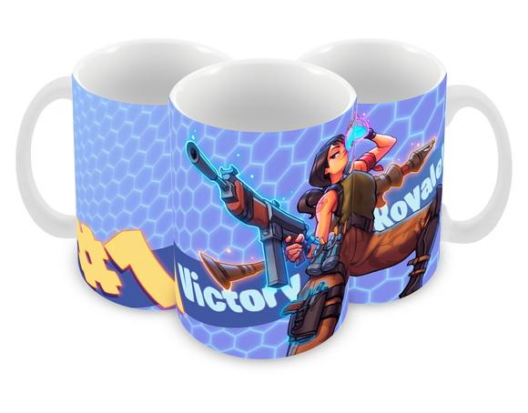 Caneca Polímero Fortnite Personalizada