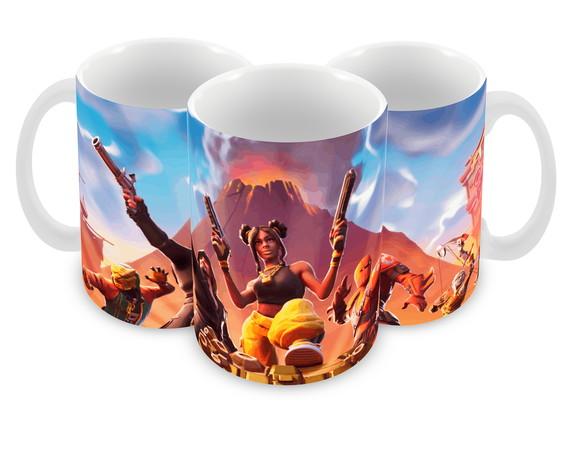 Caneca Polímero Fortnite Personalizada