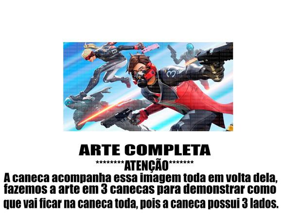 Caneca Polímero Fortnite Personalizada