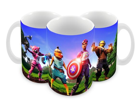 Caneca Polímero Fortnite Personalizada