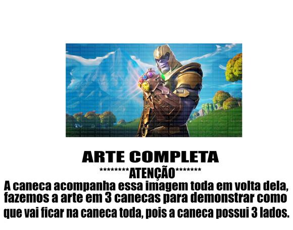 Caneca Polímero Fortnite Personalizada