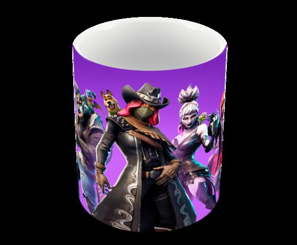 Caneca Polímero Fortnite Personalizada