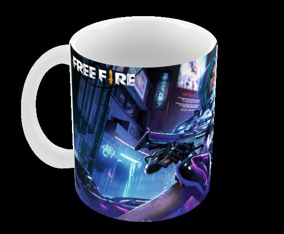 Caneca Polímero Free Fire Personalizada