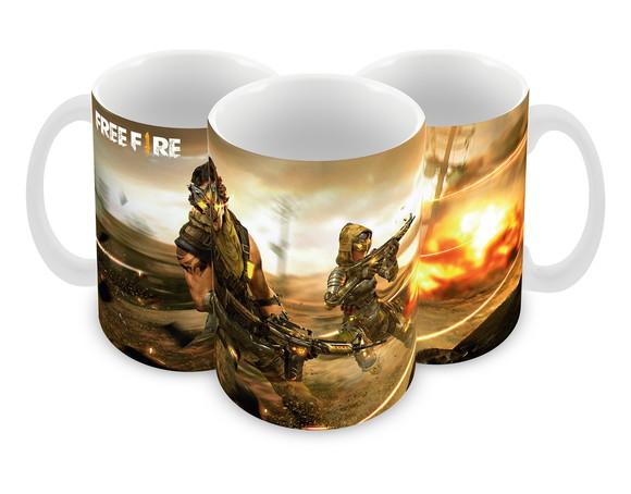 Caneca Polímero Free Fire Personalizada