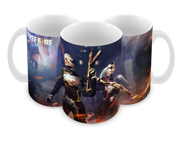 Caneca Polímero Free Fire Personalizada