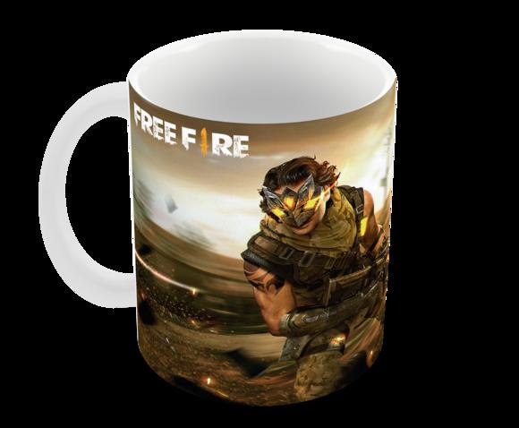 Caneca Polímero Free Fire Personalizada