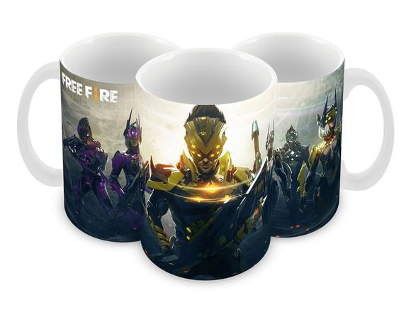 Caneca Polímero Free Fire Personalizada