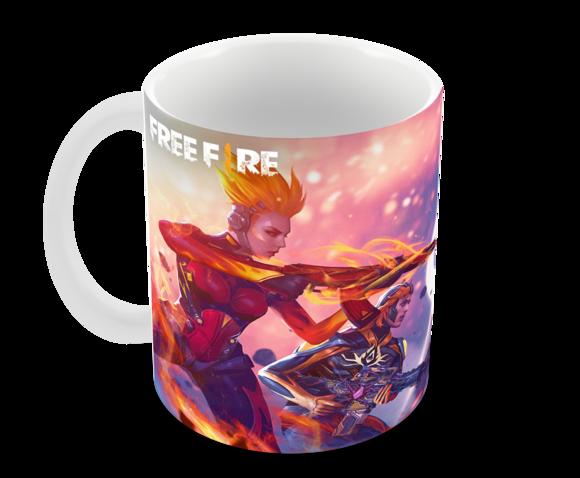 Caneca Polímero Free Fire Personalizada
