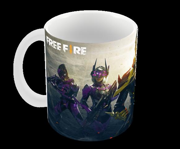 Caneca Polímero Free Fire Personalizada
