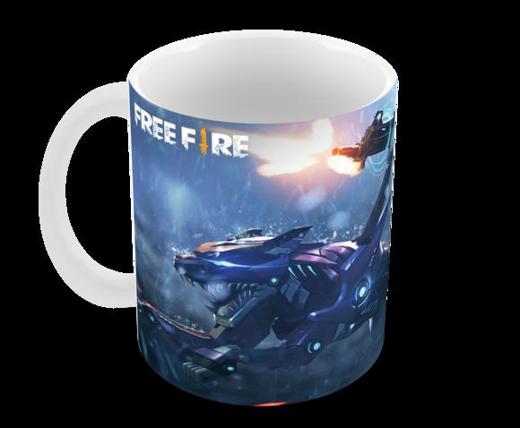 Caneca Polímero Free Fire Personalizada