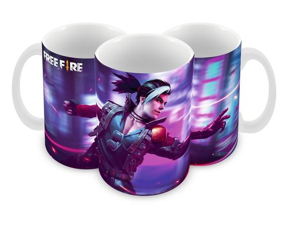 Caneca Polímero Free Fire Personalizada