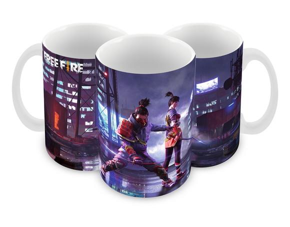 Caneca Polímero Free Fire Personalizada