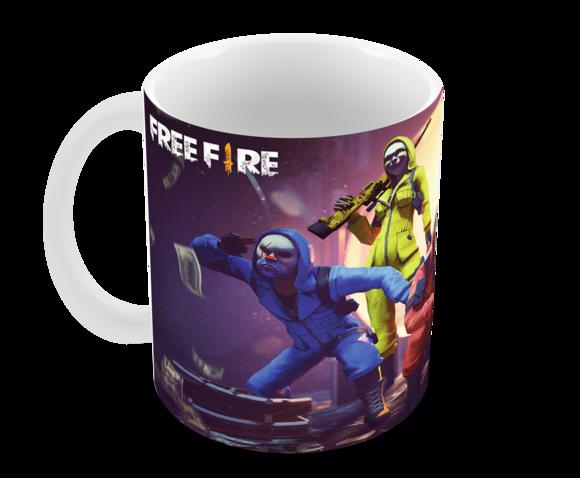 Caneca Polímero Free Fire Personalizada