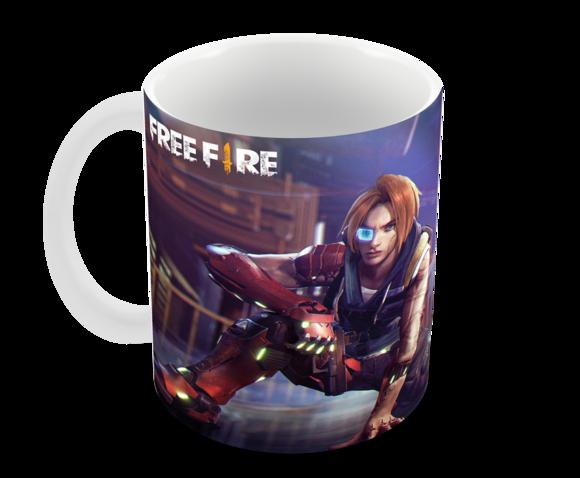 Caneca Polímero Free Fire Personalizada